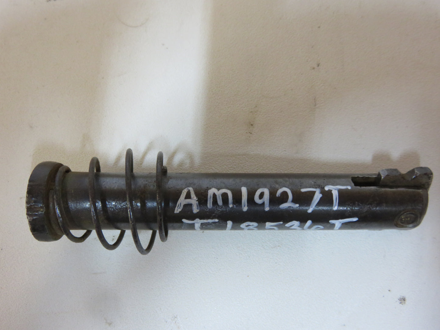 AM1927T, T18536T John Deere 3 Point Hitch Spring Pin For 40, 320, 420, 330 430, 435, 1010