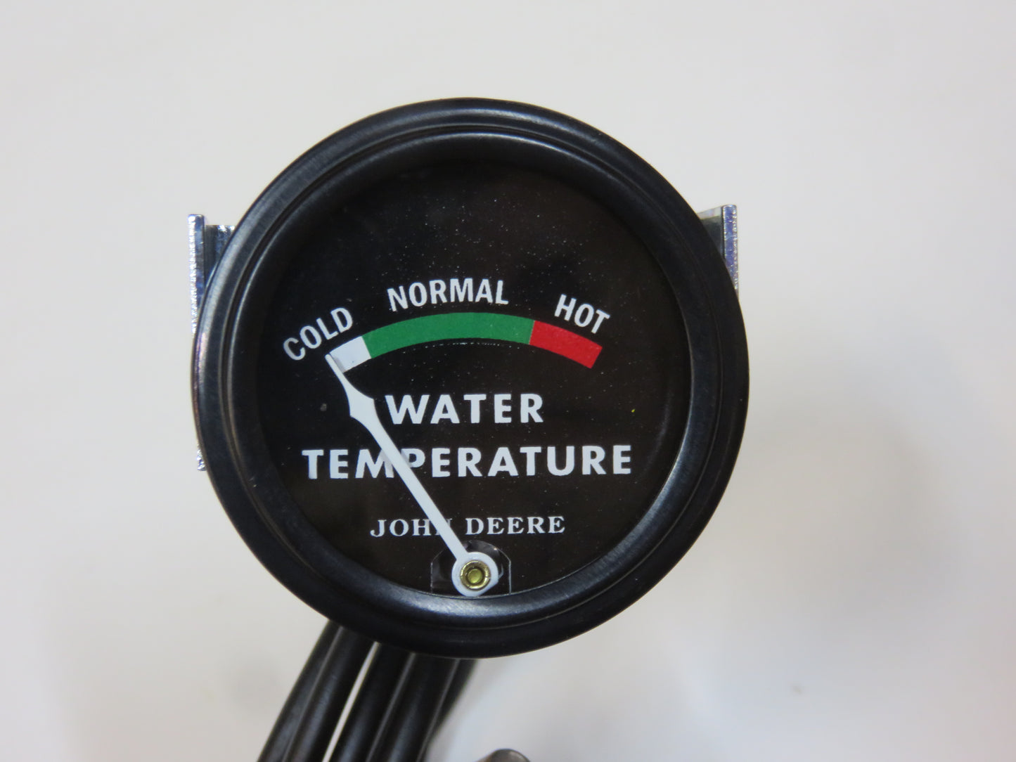AM2444T, AM3092T John Deere USA Made Black Face Water Temperature Gauge For M, 40, 320, 420
