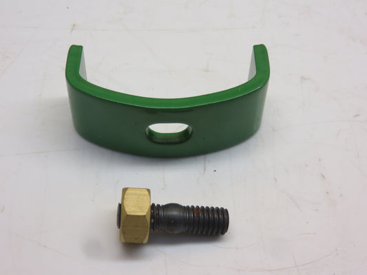 A4645R, R32042R John Deere Heat Exchanger Clamp, Stud And Nut For 50, 60, 70