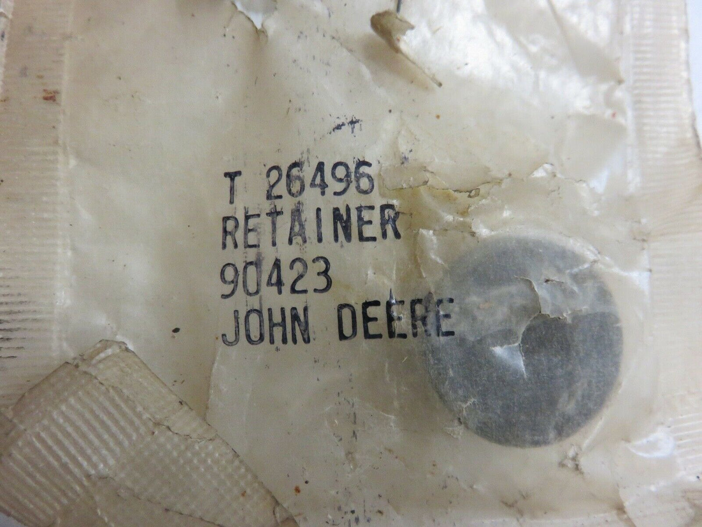T26496 John Deere NOS Injection Pump Gear Retainer For 1020, 1520, 2020, 2510