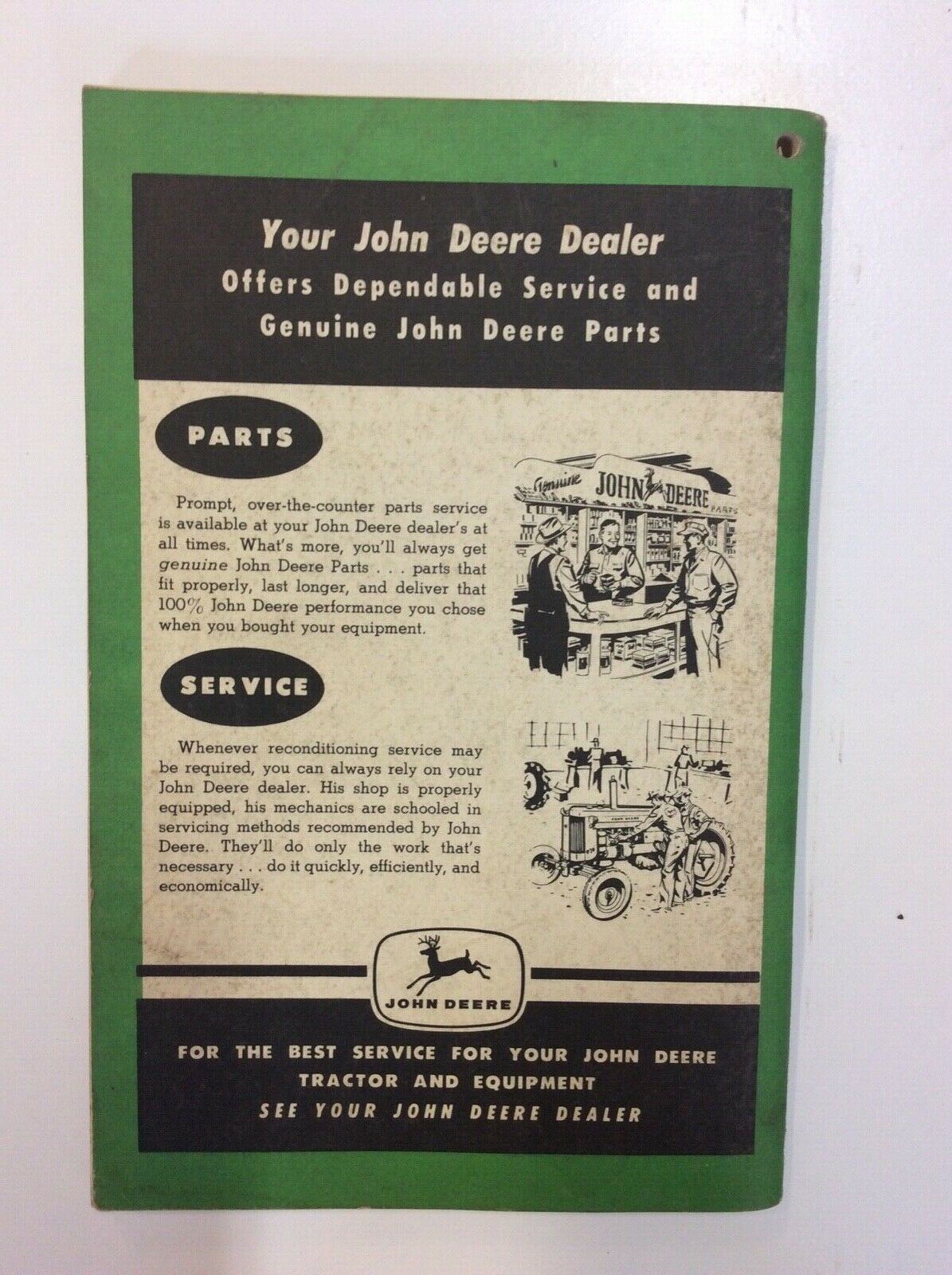 OME14152 John Deere Operators Manual For 72, 74 Forage Harvester