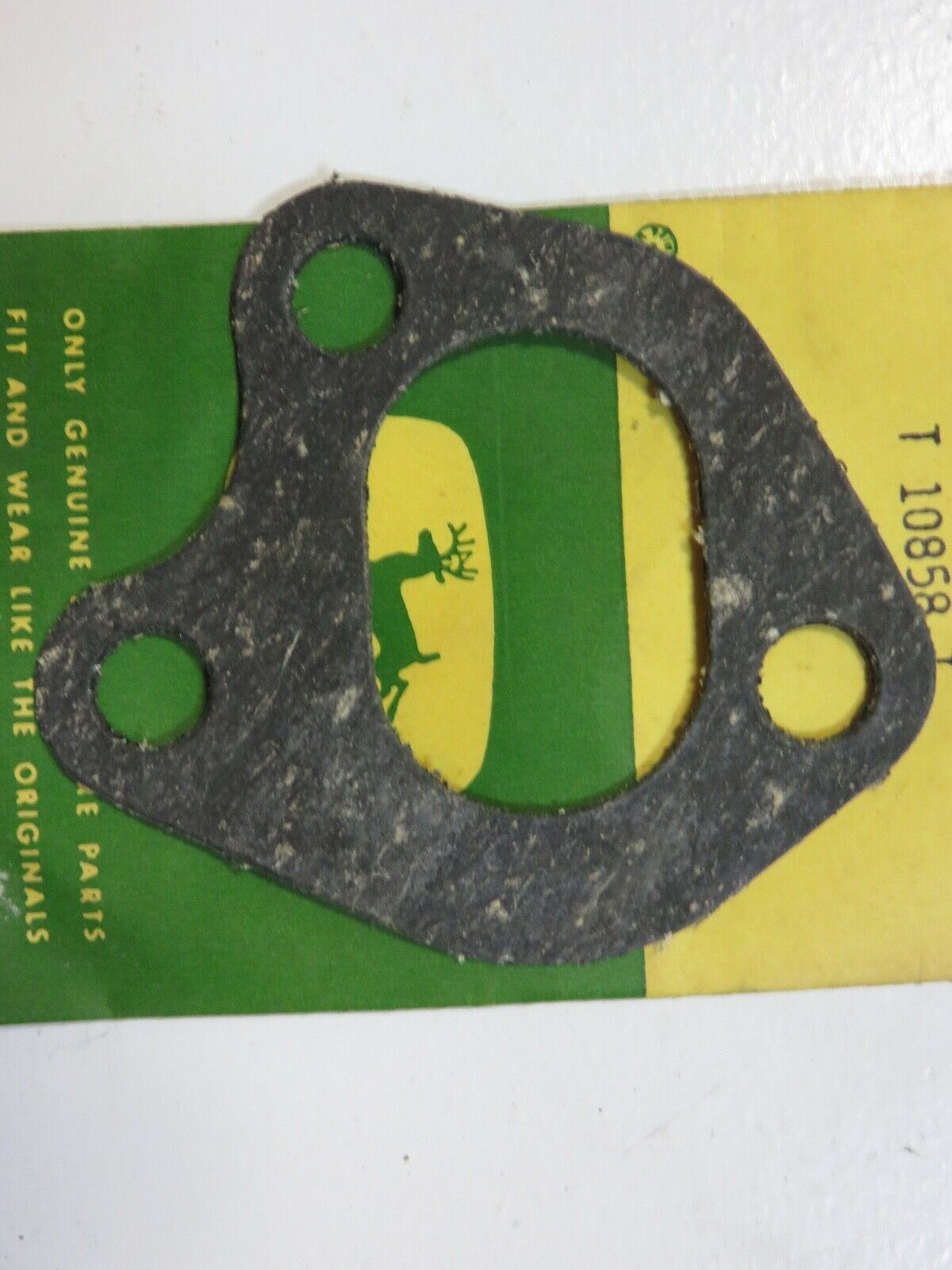 T10858, R98826 John Deere NOS Water Pump Backing Plate To Block Gasket For 1010, 2010