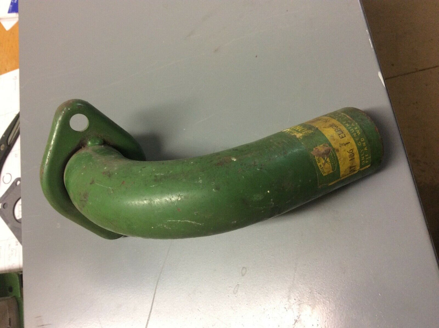 AT156T John Deere NOS Exhaust Elbow For 92 Power Unit