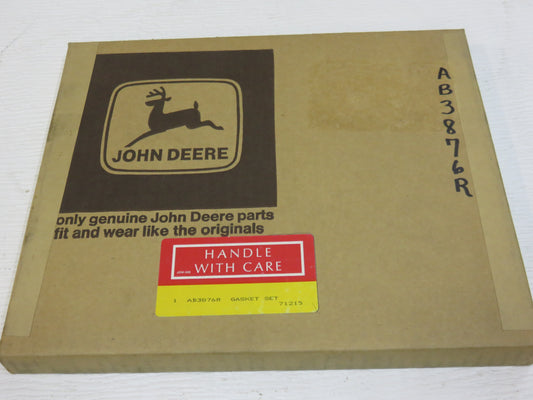 AB3876R John Deere NOS Valve, Ring And Cylinder Replacement Gasket Set For B