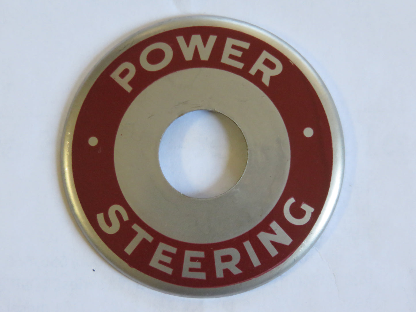 F1744R John Deere Reproduction Steering Wheel Plate For 50, 60, 70, 80, 520, 620, 720, 820