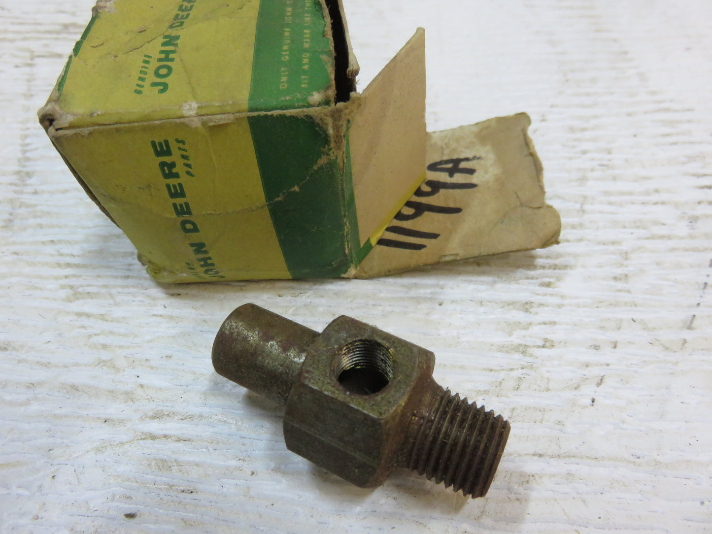 T12814T John Deere NOS Hose Fitting On Water Pump For LP 2010