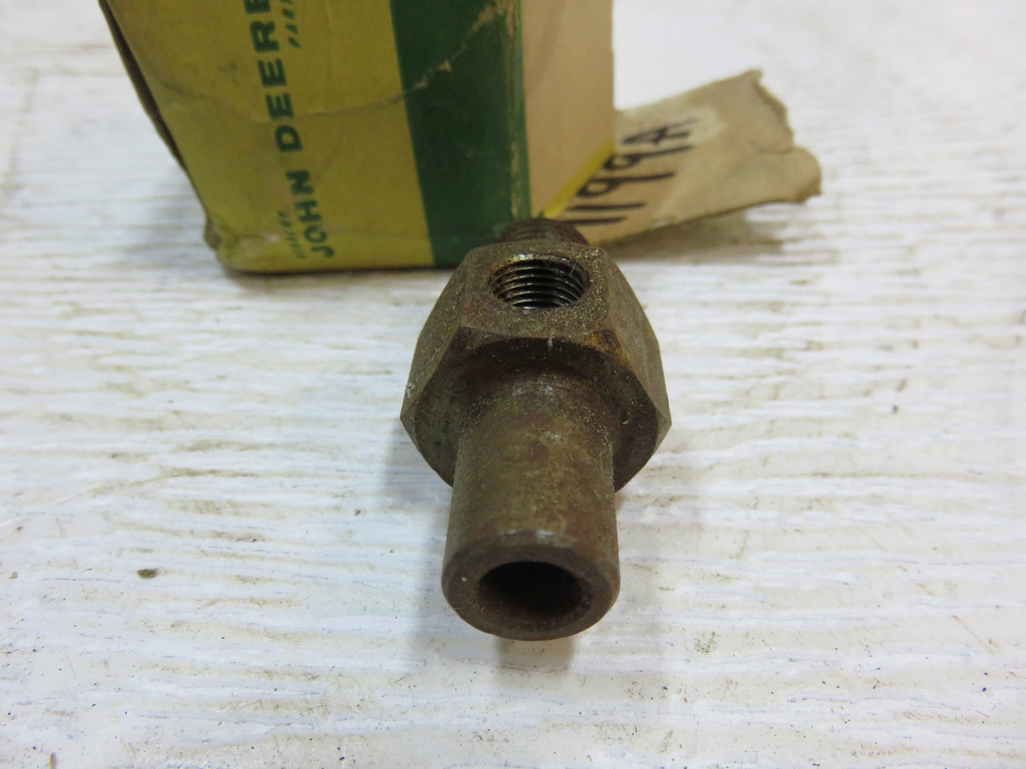 T12814T John Deere NOS Hose Fitting On Water Pump For LP 2010