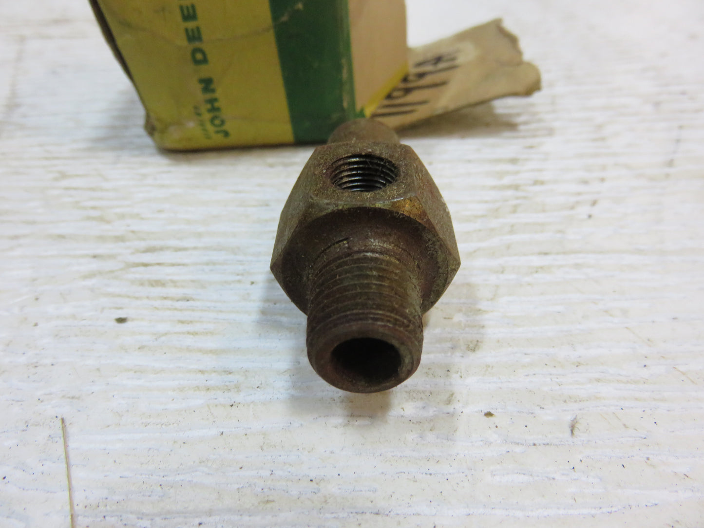 T12814T John Deere NOS Hose Fitting On Water Pump For LP 2010