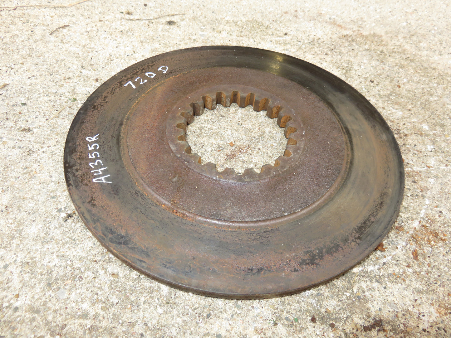 A4355R John Deere Clutch Sliding Drive Disc For 60, 70, 620, 720, 630, 730